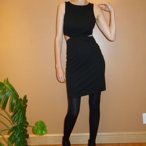 Nicole Miller Side-Cutout Cocktail Sheath